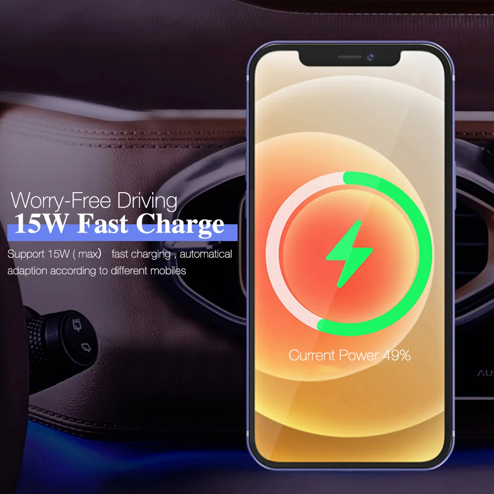 Magnetic Wireless Car Charger
