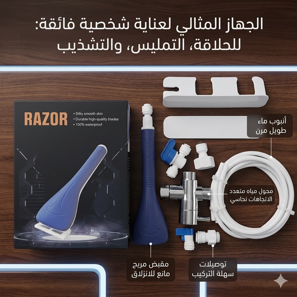 ماكينة حلاقة يدوية مقاومة للماء RAZOR