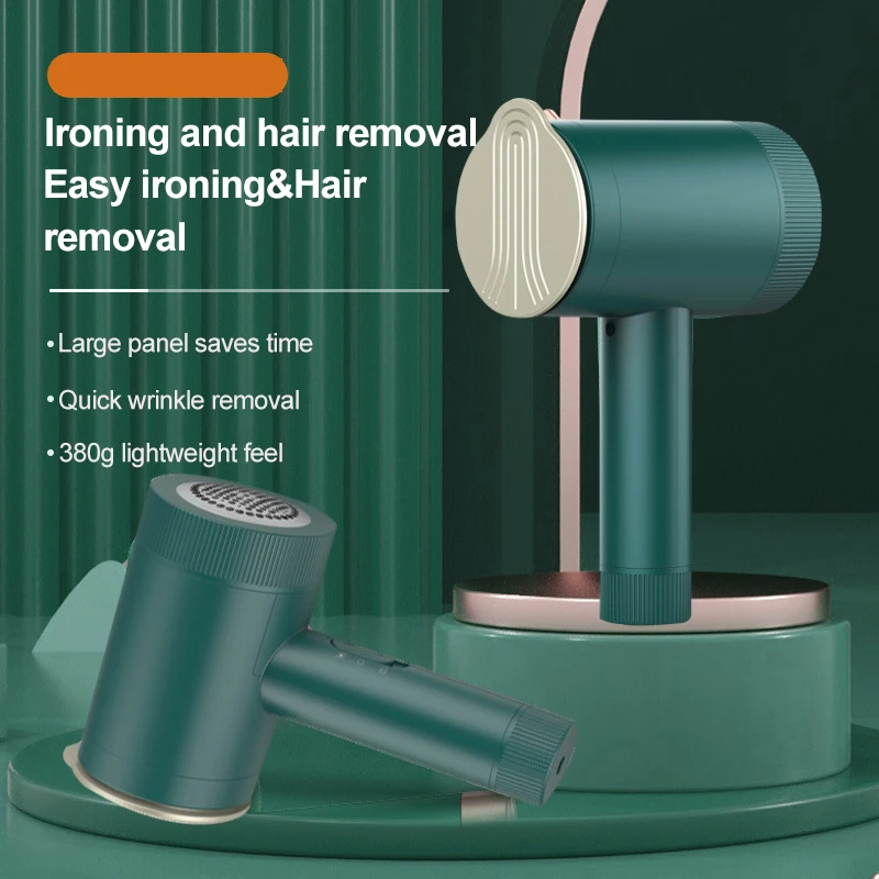 2-in-1 Steam Iron & Lint Remover