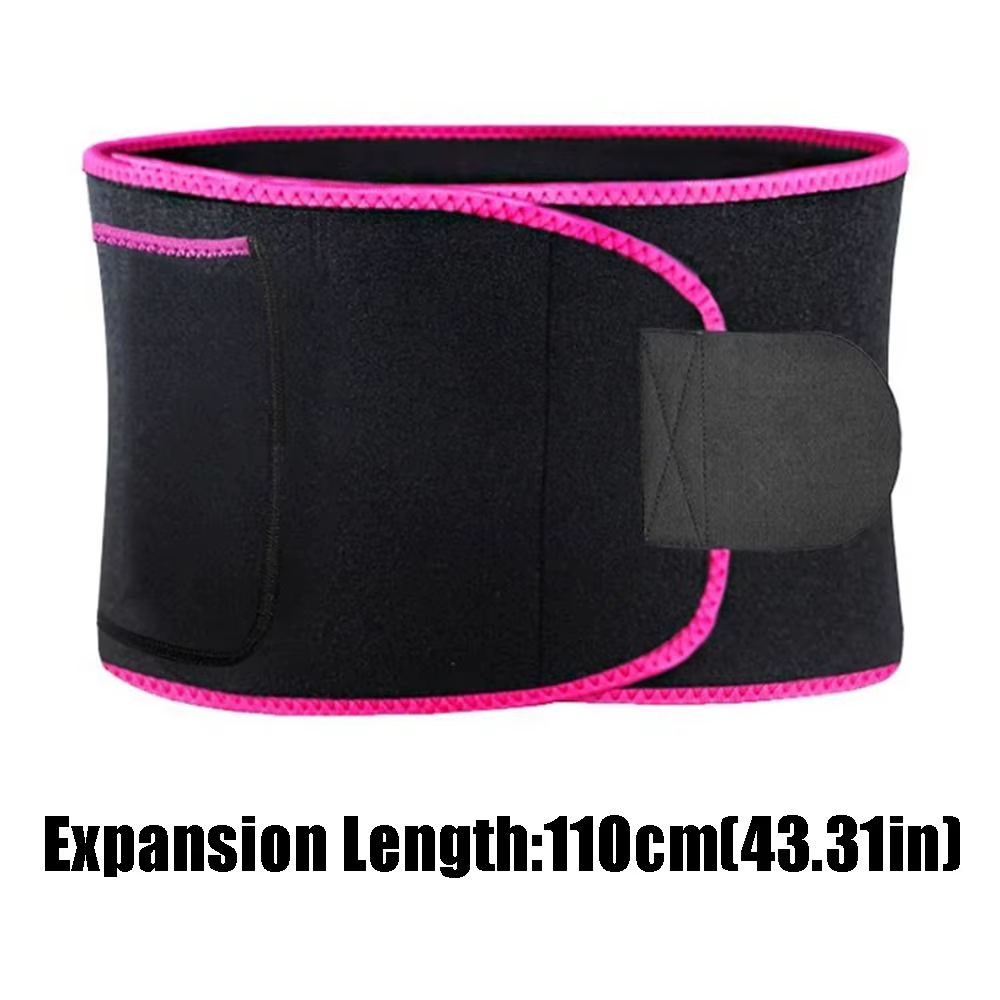 Elastic Sports Waist Belt with Phone Pocket