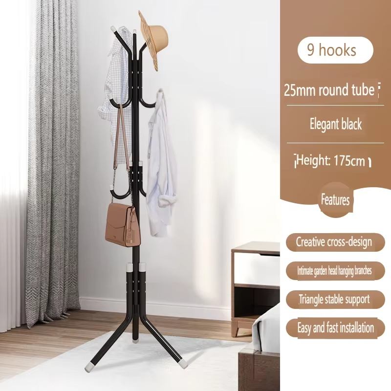 Metal Standing Coat Rack
