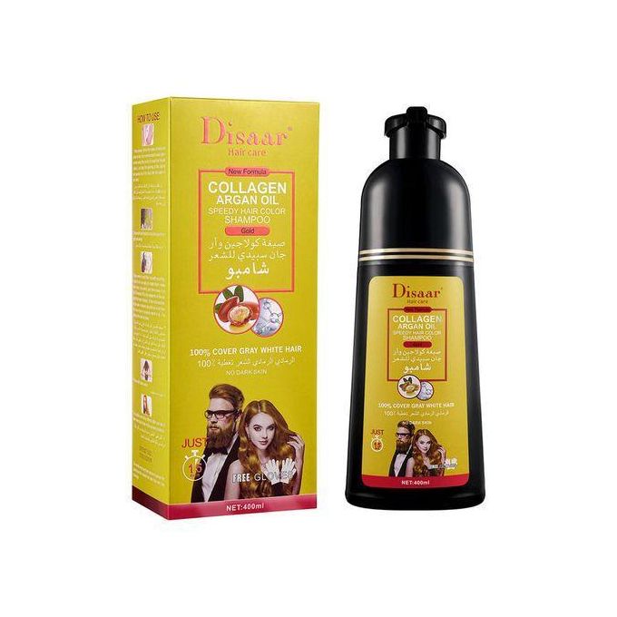 Shampooing colorant Disaar collagène et argan