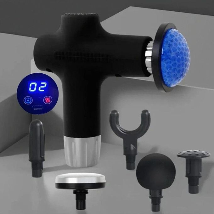 Pistolet de massage 6 en 1 chaud-froid