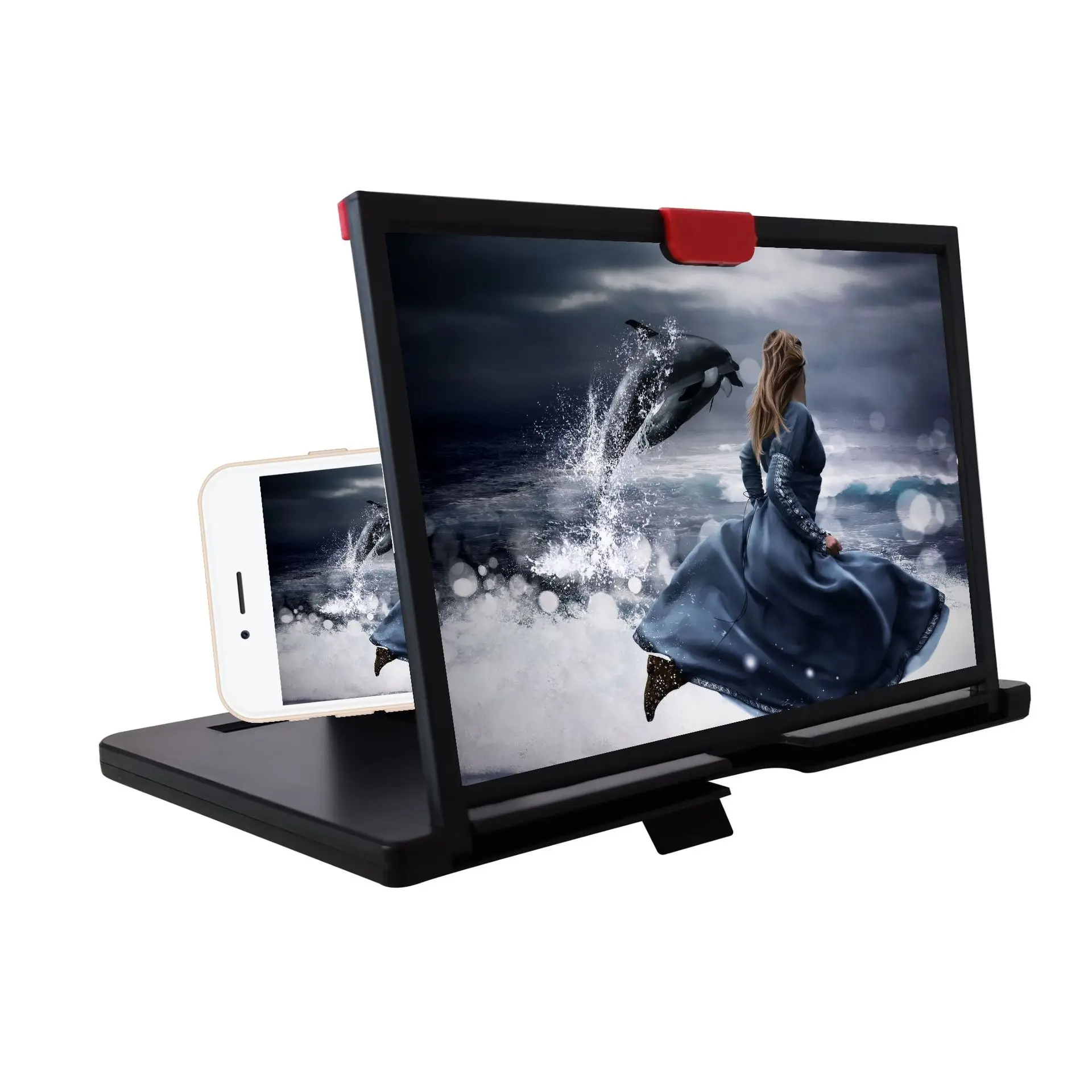 مكبر شاشة الهاتف 3D 12 بوصة