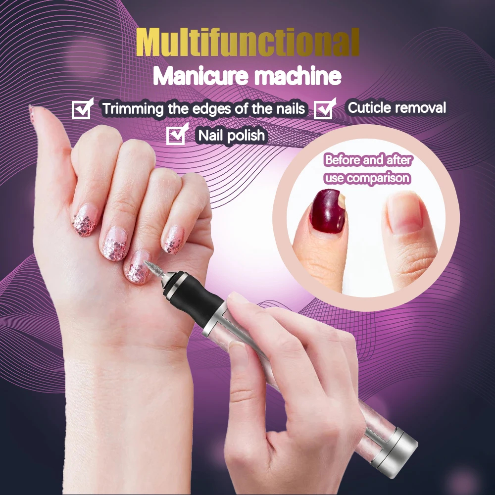 Ponceuse à ongles électrique sans fil