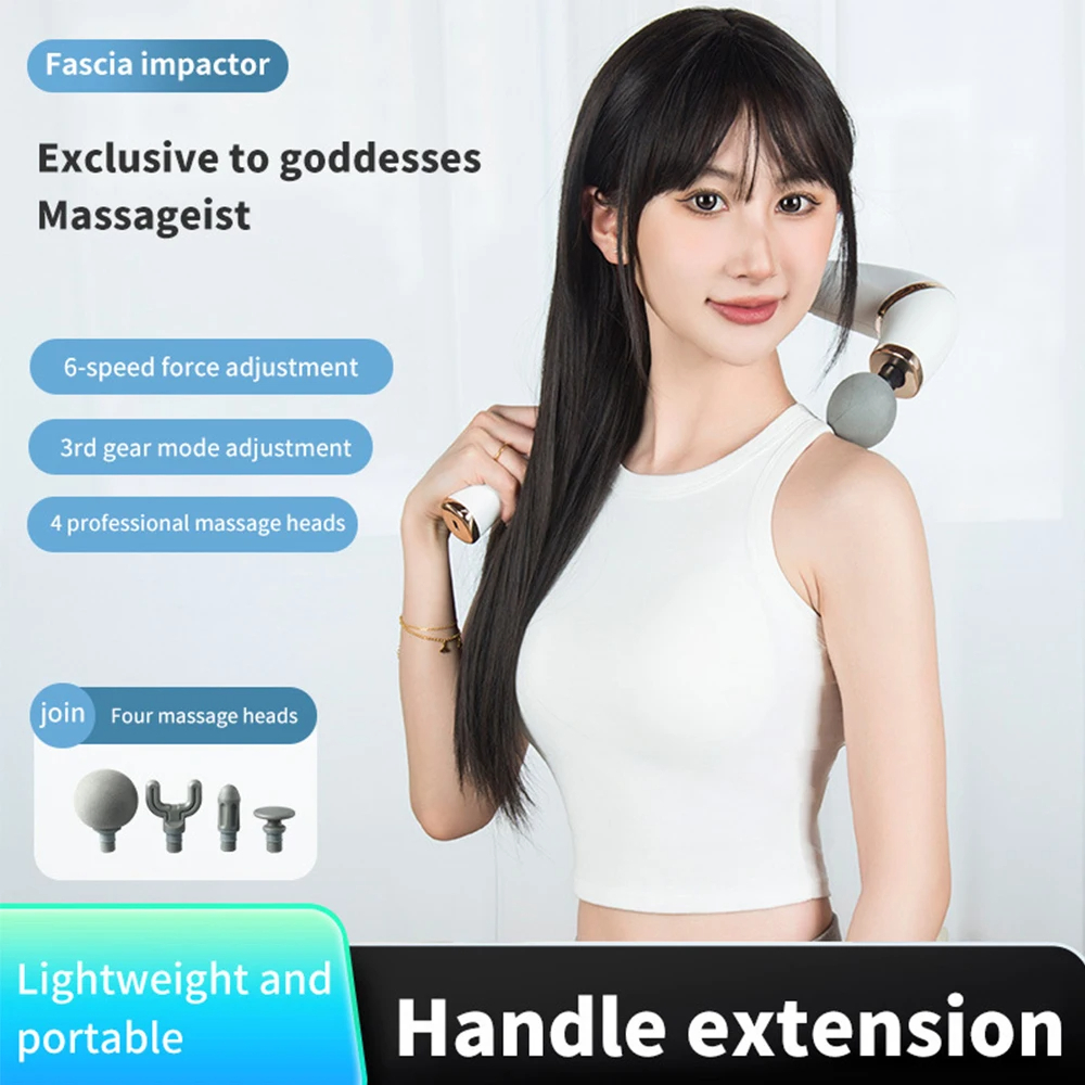 Handheld Vibrating Neck & Back Massage Stick