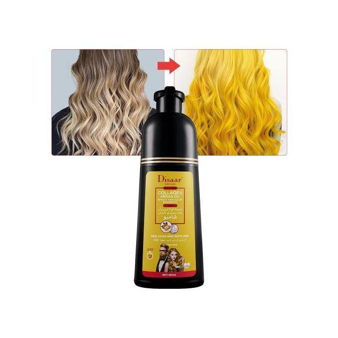 Shampooing colorant Disaar collagène et argan
