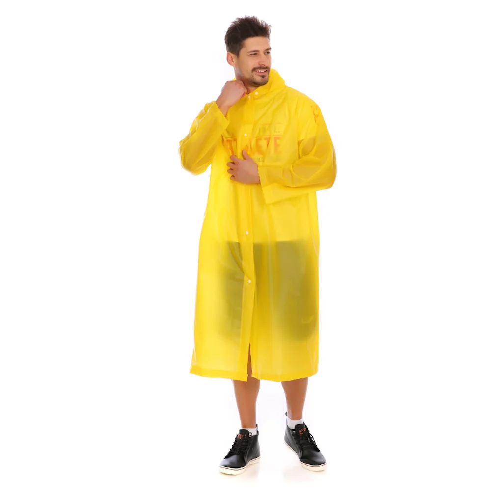 Imperméable pliable à capuche
