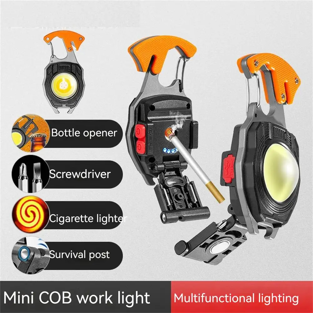 Rechargeable Keychain Flashlight