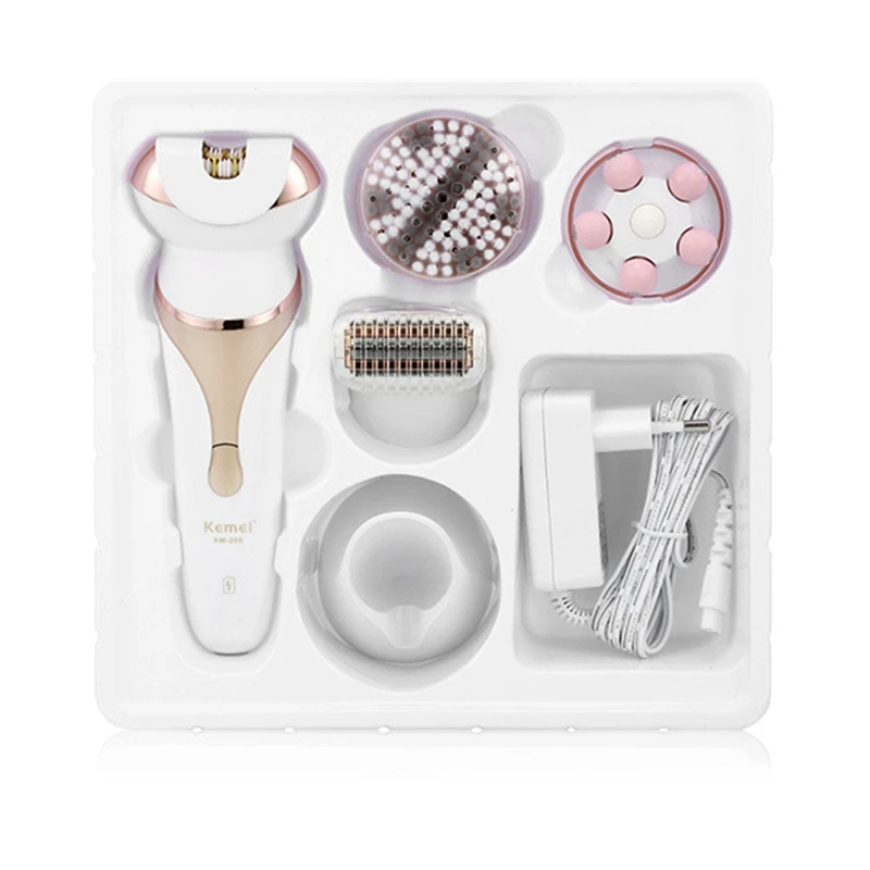 Kemei 4-in-1 Facial Hair Removal Kit
