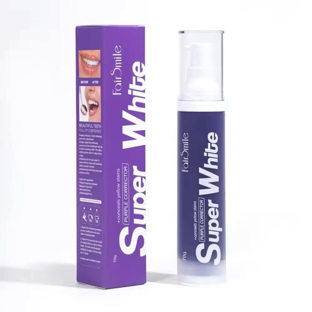 Super White Purple Corrector Toothpaste