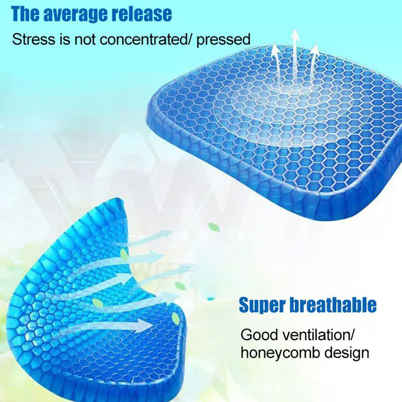 Honeycomb Gel Seat Cushion