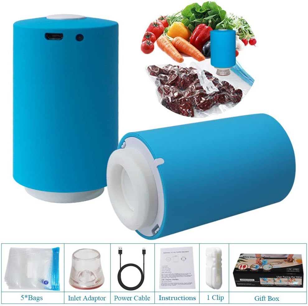 Vacuum Sealer Kit with 5 Bags