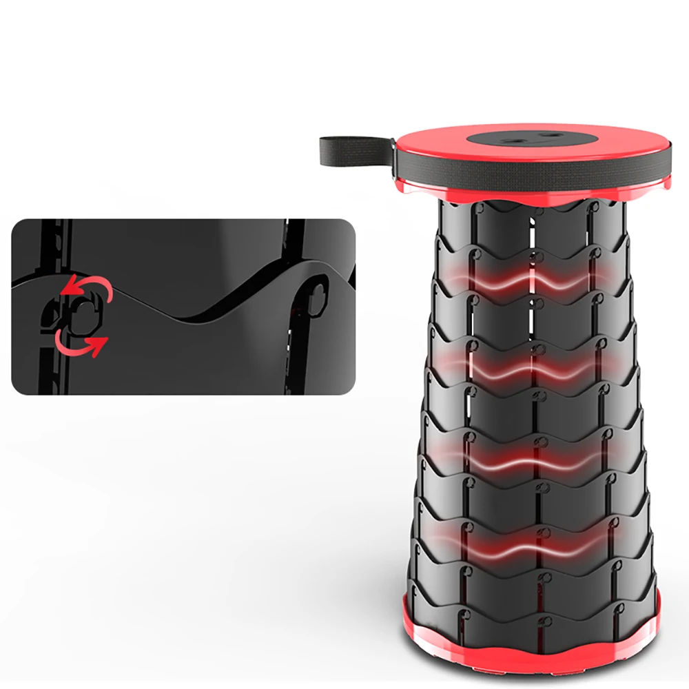 Tabouret télescopique d'extérieur