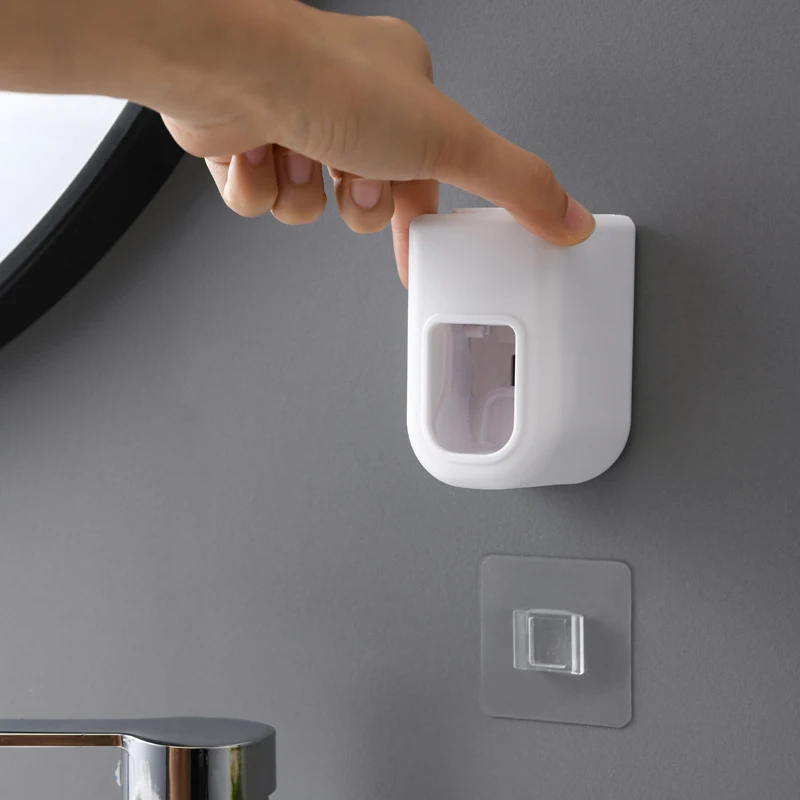 Wall-Mounted Automatic Toothpaste Dispenser