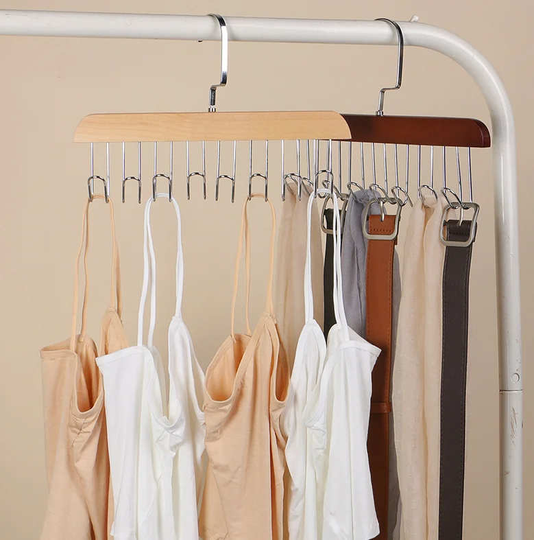 8-Hook Wooden Hanger