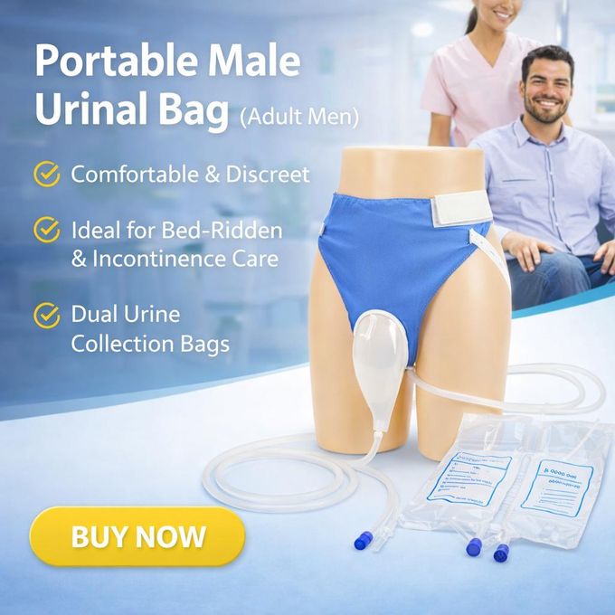 كيس تجميع البول القابل للارتداء