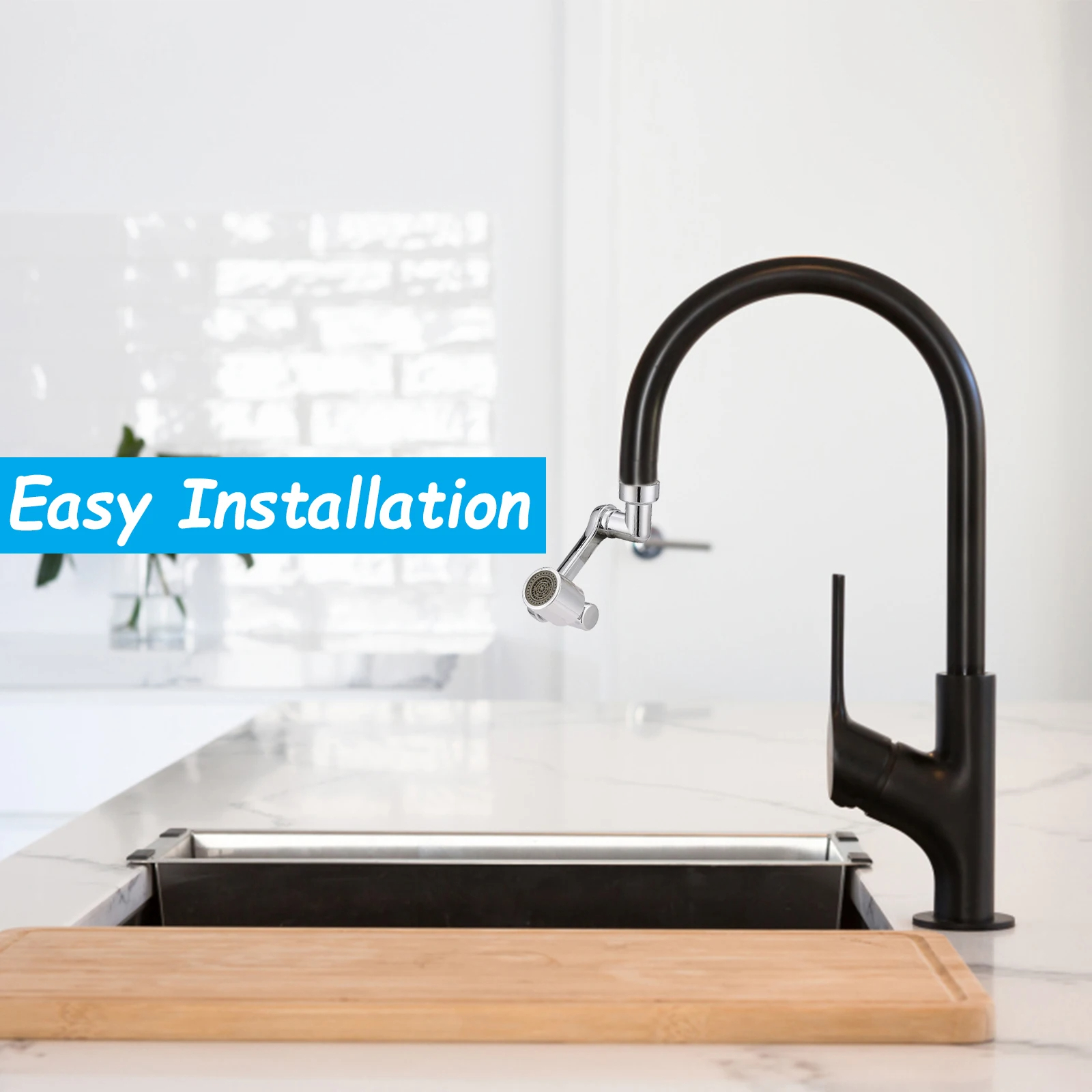 1080° Swivel Filter Faucet Head