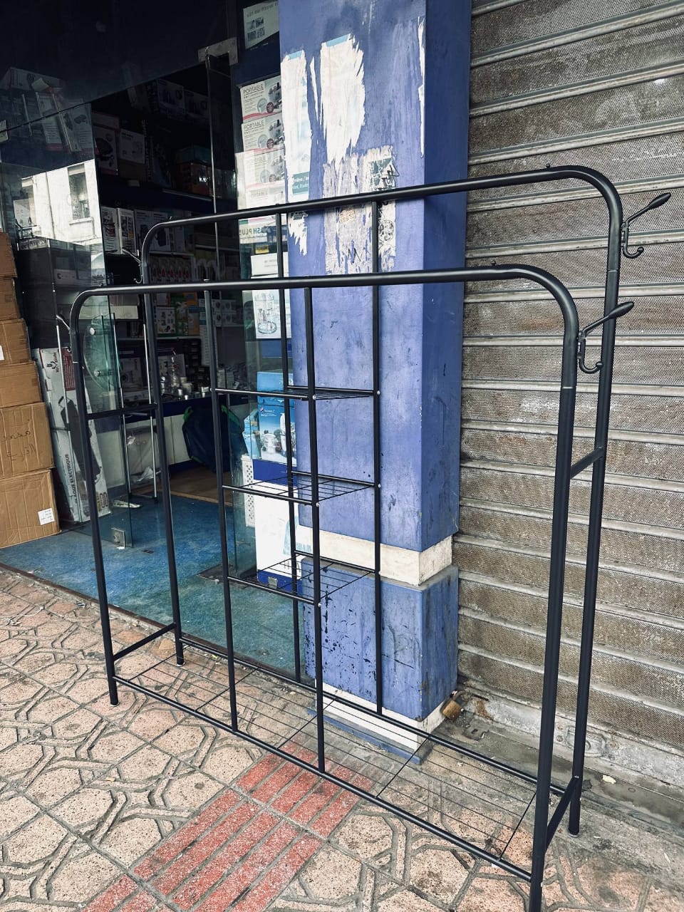 Multifunction Metal Clothes Rack