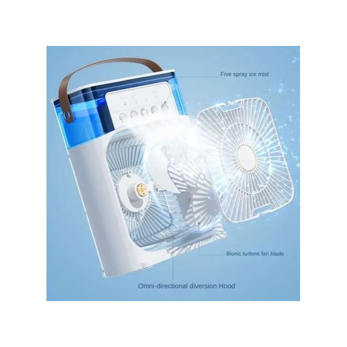 Mini climatiseur brumisateur 4 en 1