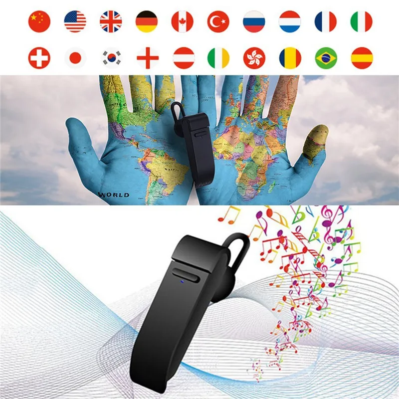 Écouteurs de traduction instantanée Peiko