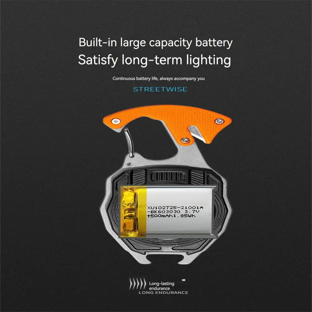Rechargeable Keychain Flashlight