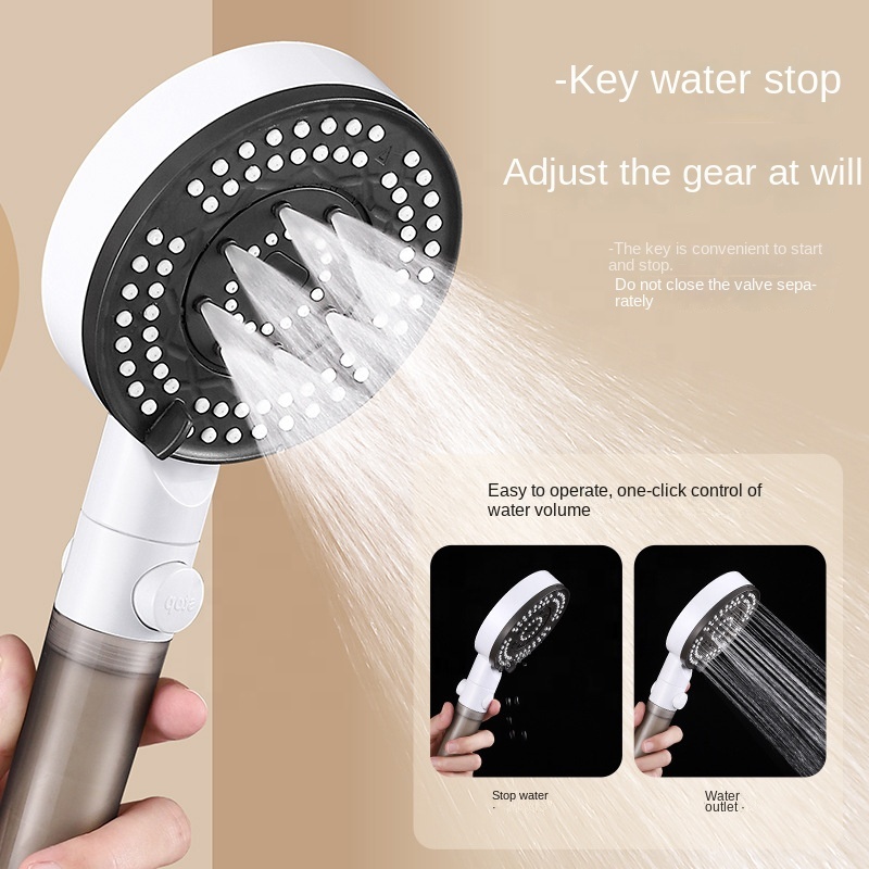 6-Mode Filtered Shower Head