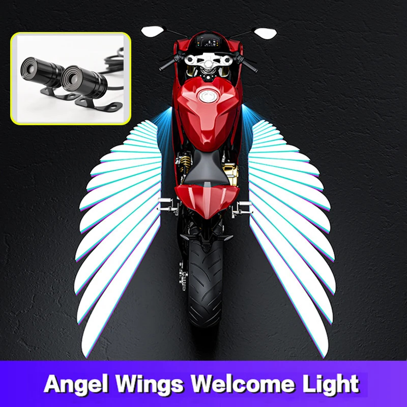 Motorcycle LED Laser Projector Lights (2)