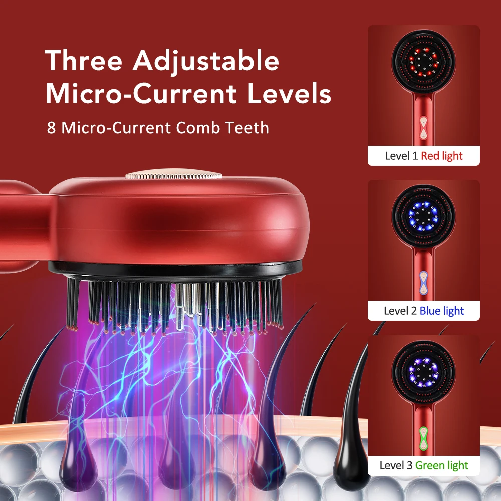3-Mode Electric Massage Comb