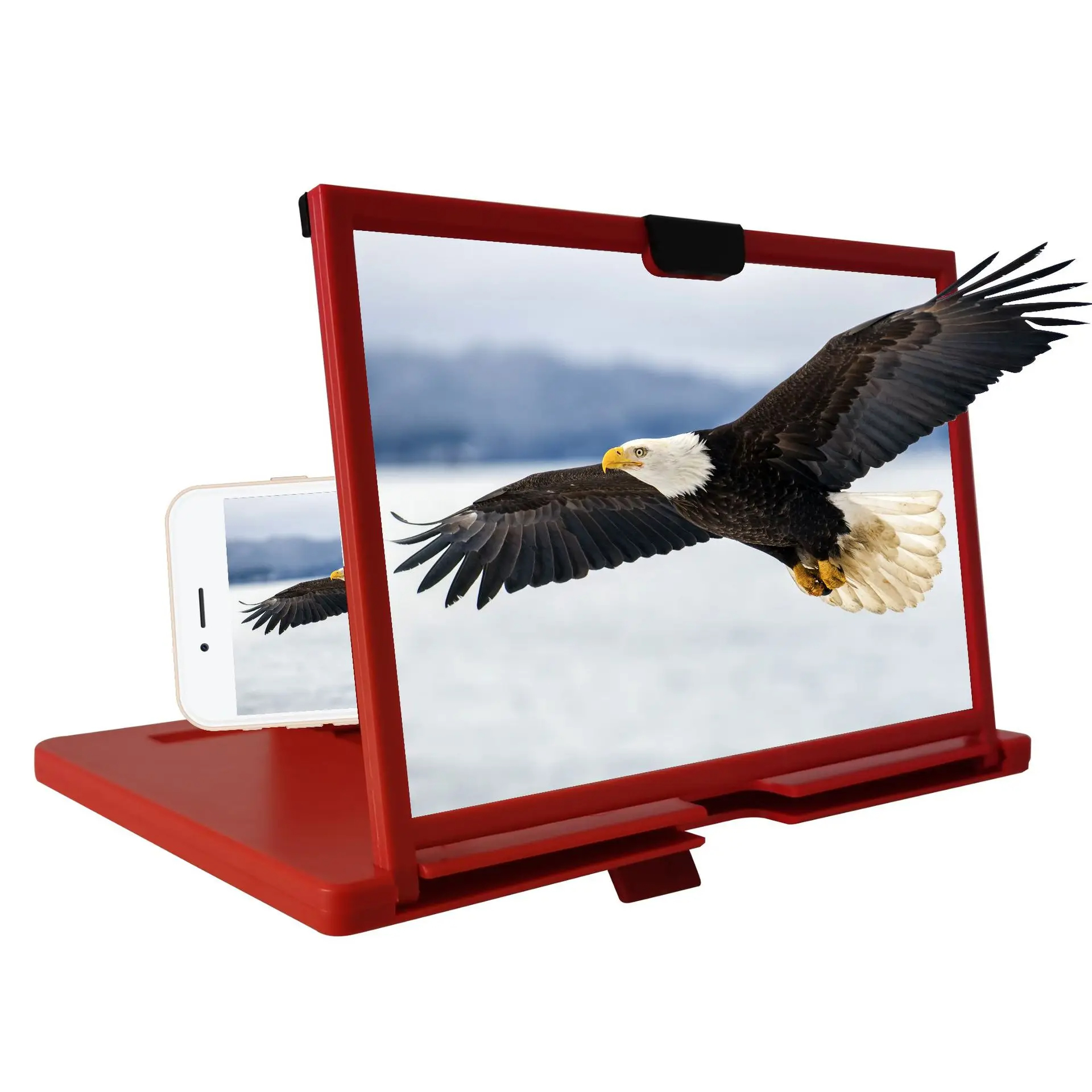 مكبر شاشة الهاتف 3D 12 بوصة