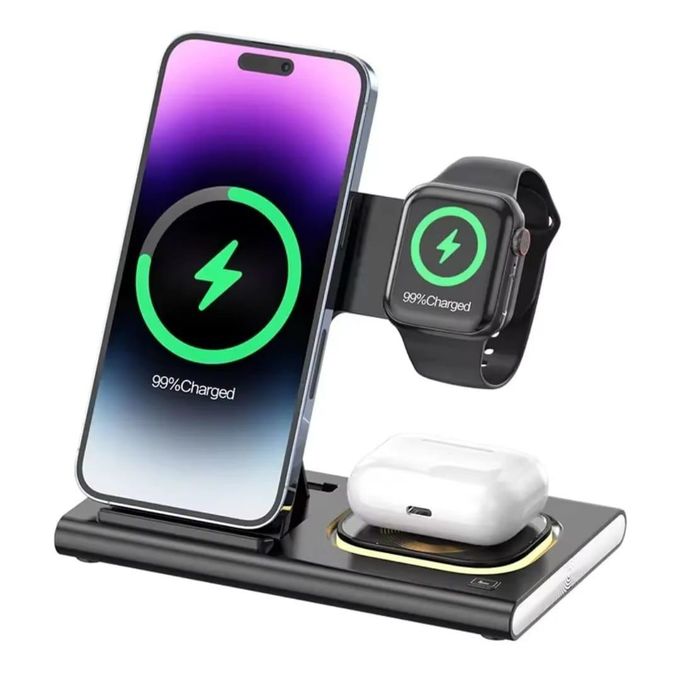 15W Magnetic Wireless Charging Station