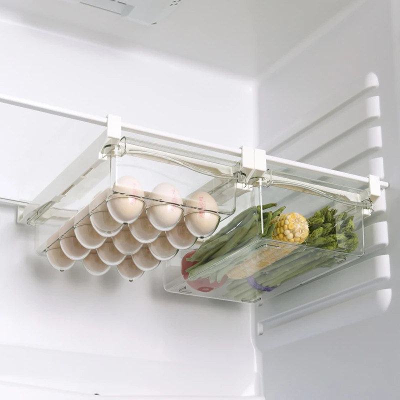 Under-Shelf Fridge Storage Drawer