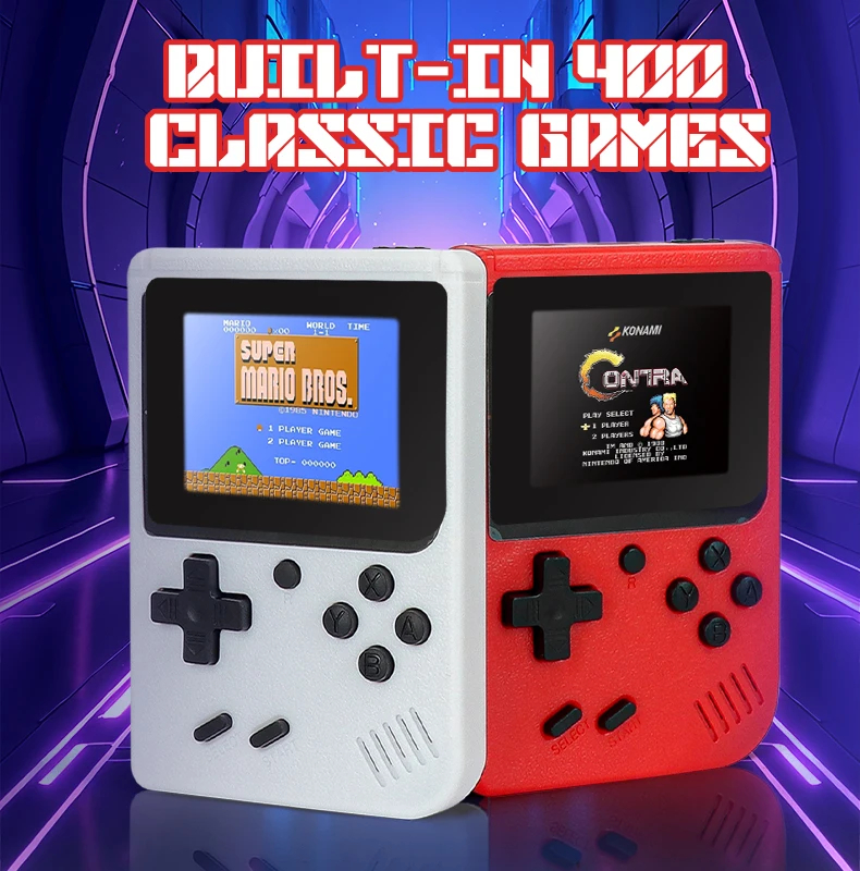 SUP Handheld Game Box with 400 Games