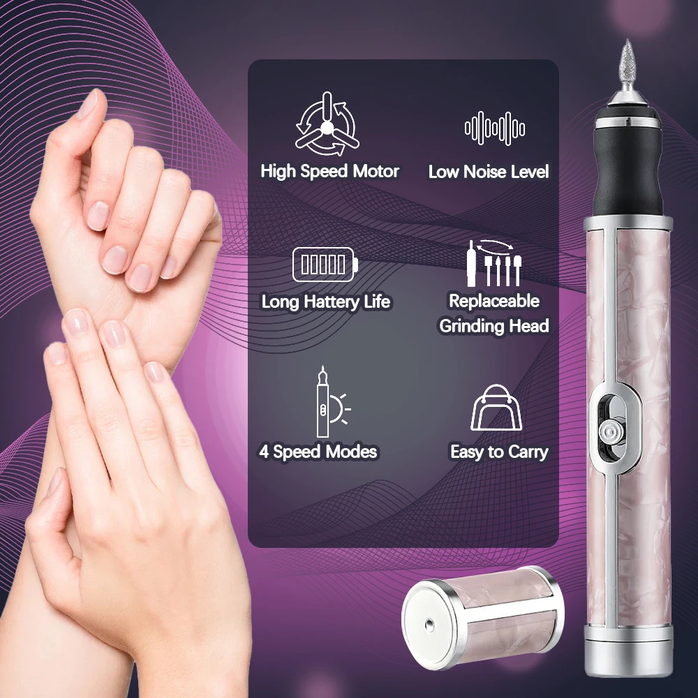 Ponceuse à ongles électrique sans fil