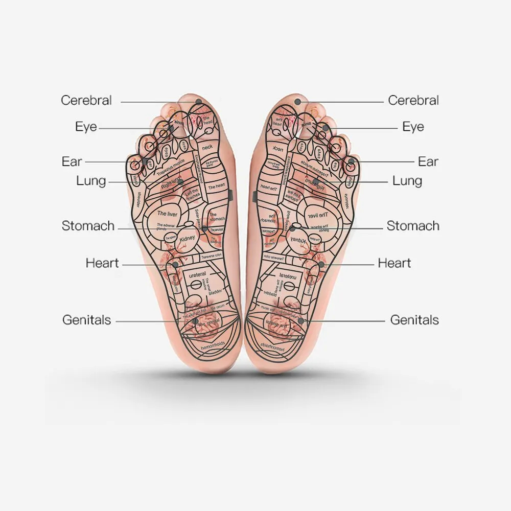 وسادة تدليك القدم EMS القابلة للطي