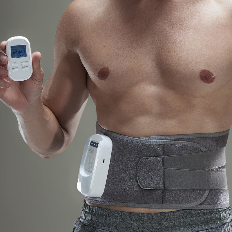 Ceinture de massage à vibrations et coussin d'air